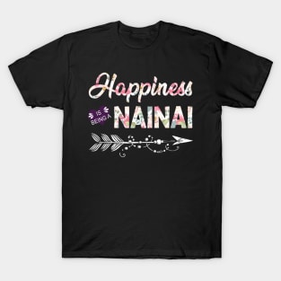 Happiness Is Being A Nainai T-Shirt